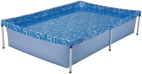Desfrute do Verão com a Piscina 1000L Retangular Multicor Mor