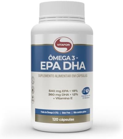 Ômega 3 Vitafor: Coração Saudável Com 120 Cápsulas