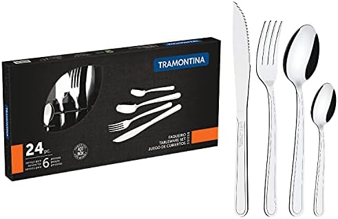 Faqueiro Inox Búzios 24 Peças: Elegância e Durabilidade