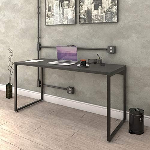 Escrivaninha Trevalla Kuadra: Design Industrial e Espaço Otimizado
