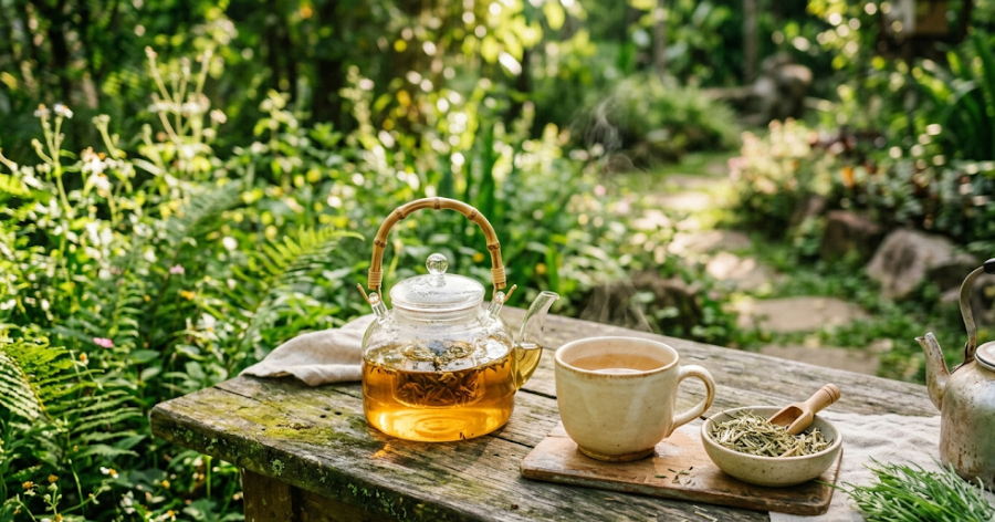 preparo correto do chá de cavalinha